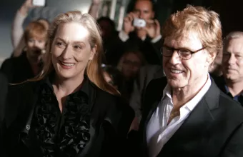Meryl Streep, left, and Robert Redford