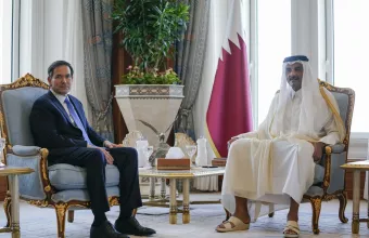- Qatar's Emir Sheikh Tamim bin Hamad Al Thani 