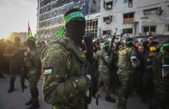 Μαχητής της Χαμάς Οπλισμένος