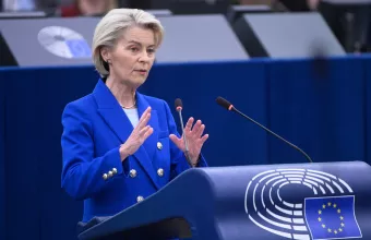 Ούρσουλα φον ντερ Λάιεν ομιλία