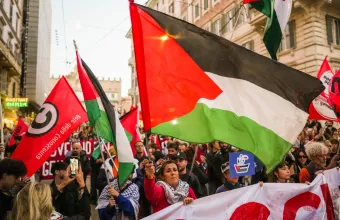 Κινητοποιήσεις αλληλεγγύης προς το Global Sumud Flottilla σε πολλές ιταλικές πόλεις