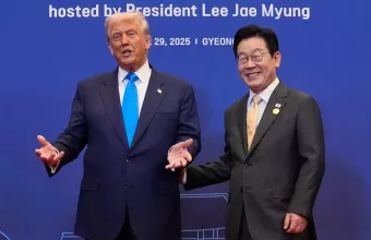 Donald Trump and Lee Jae Myung
