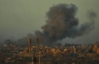 Καπνός στη Γάζα