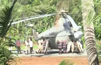 Ινδία: Το ελικόπτερο της προέδρου... κόλλησε – Δείτε βίντεο  