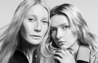 Η Γκουίνεθ Πάλτροου με την κόρη της 