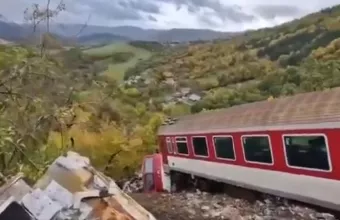Σύγκρουση τρένων - Σλοβακία