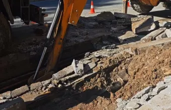 Θραύση αγωγού της ΕΥΔΑΠ