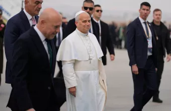 Πάπας Λέων ΙΔ' αφίχθη