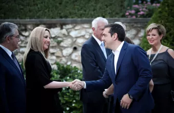 Γεννηματά, Τσίπρας