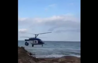 Ka-226 helicopter crashed in Achi-Su
