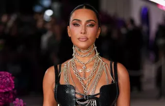 Kim Kardashian look