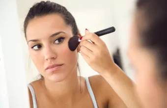 Λάμψη χωρίς foundation