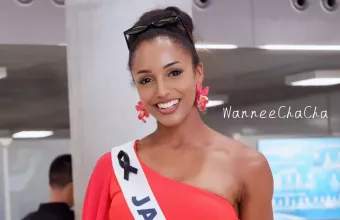 Miss Universe πτώση από τη σκηνή