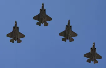 Μαχητικά F-35 σε πτήση