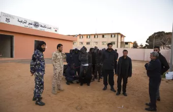 Λιβύη, μετανάστες