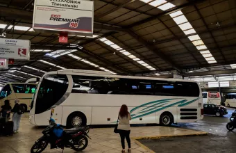 Λεωφορείο στον σταθμό