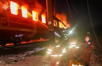 Ρωσικό πλήγμα σε τρένο