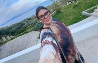 Δανάη Μπάρκα νέο τατουάζ