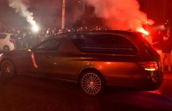 Στη Θεσσαλονίκη οι σοροί των επτά φιλάθλων του ΠΑΟΚ