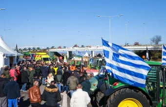 Διαμαρτυρία αγροτών Νίκαια