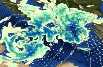 Πού θα «χτυπήσει» η κακοκαιρία τις επόμενες ώρες- Δείτε Live την πορεία