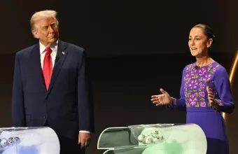 Τραμπ και Σέινμπαουμ 