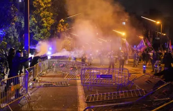 Διαδηλωτές στην Ισπανία