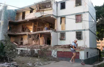 Κατεστραμμένο κτήριο Βενεζουέλα