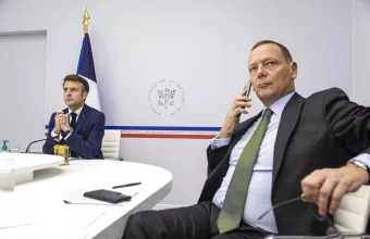 Εμανουέλ Μακρόν και Μπον