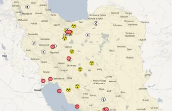 Χάρτης του Ιράν