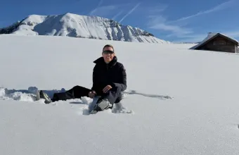 Βίκυ Καγιά χιόνια