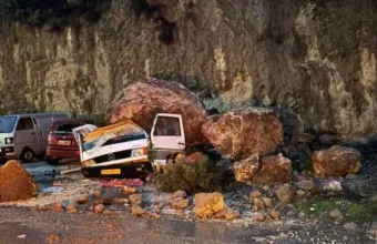 Κατολισθήσεις στην Πάργα