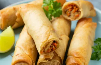 Ασιατικά spring rolls
