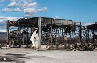 Έκρηξη στη Βιολάντα