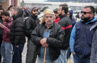 Αποκλεισμός λιμανιού στη Μυτιλήνη