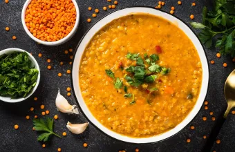 συνταγές για νηστίσιμες σούπες 