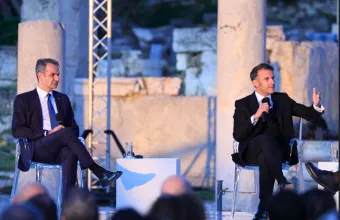 Μητσοτάκης και Μακρόν