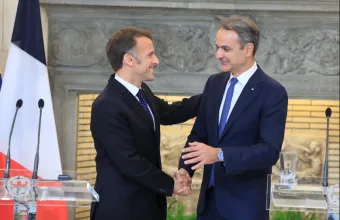 Μακρόν και Μητσοτάκης
