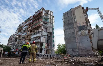 Κατεστραμμένο κτίριο Κιέβου
