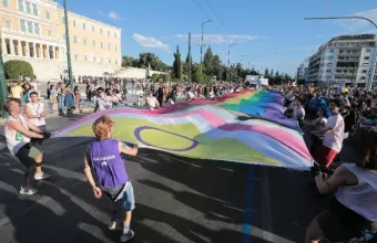 Athens Pride: Μεγάλη συμμετοχή, ολοήμερες εκδηλώσεις και παρέλαση στο Σύνταγμα