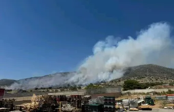 Φωτιά στον Απρόπυργο