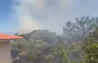 Φωτιά στην Κόρινθο