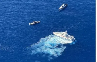 Το Λιμενικό ακινητοποίησε ταχύπλοο με δεκάδες επιβαίνοντες ανοικτά της Χίου