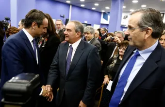 Μητσοτάκης, Καραμανλής, Σαμαράς