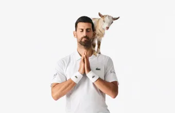 Νόβακ Τζόκοβιτς goat yoga