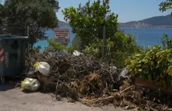 Σαλαμίνα: Τόνοι σκουπίδια σε παράνομες χωματερές