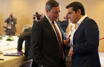 Τσίπρας - Ντράγκι