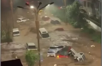 Η Κίνα αντιμέτωπη με καταστροφικές πλημμύρες λόγω του τυφώνα Μπάβι 