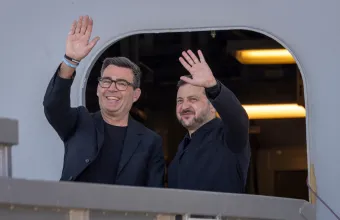 Ο Μπέρναμ υπόσχεται να δώσει στην Ουκρανία τεχνολογία για την αντιμετώπιση των ηλεκτρονικών παρεμβολών