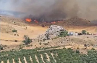 Φωτιά στο Ηράκλειο